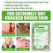 Exfoliating Foot Mask Feet Peeling Mask Spa Socks Smooth Dead Skin Remover Moisturizing Whitening Foot Mask Foot Care Products