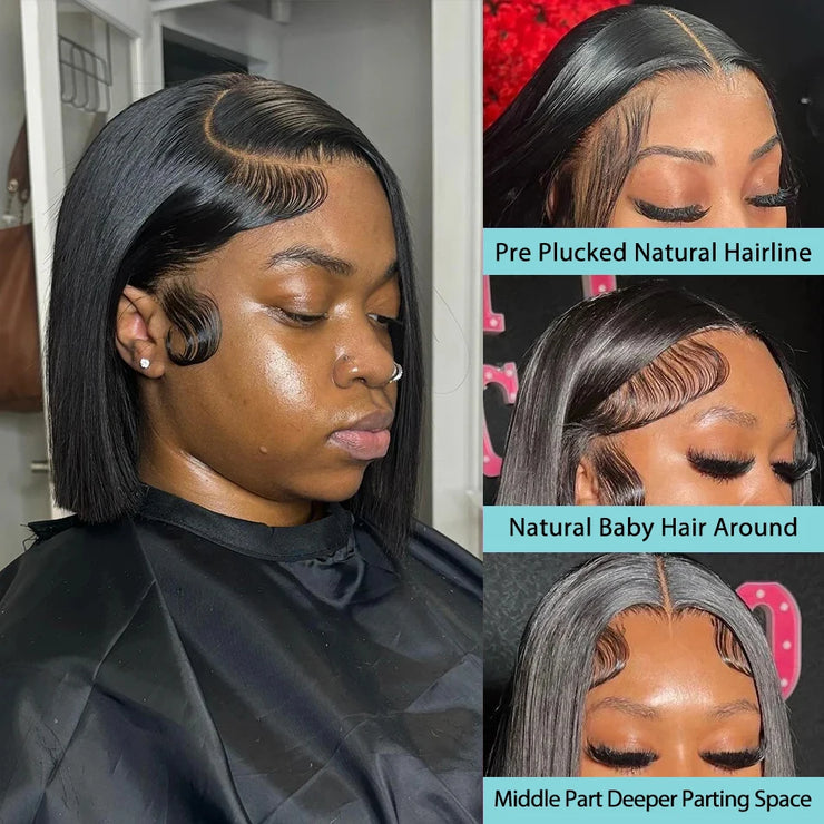 Short Bob Lace Front Wig