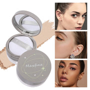 Oil Control Loose Face Powder Lasting Waterproof Compact Setting Powder High Coverage Translucent Powder Makeup Large Capacity