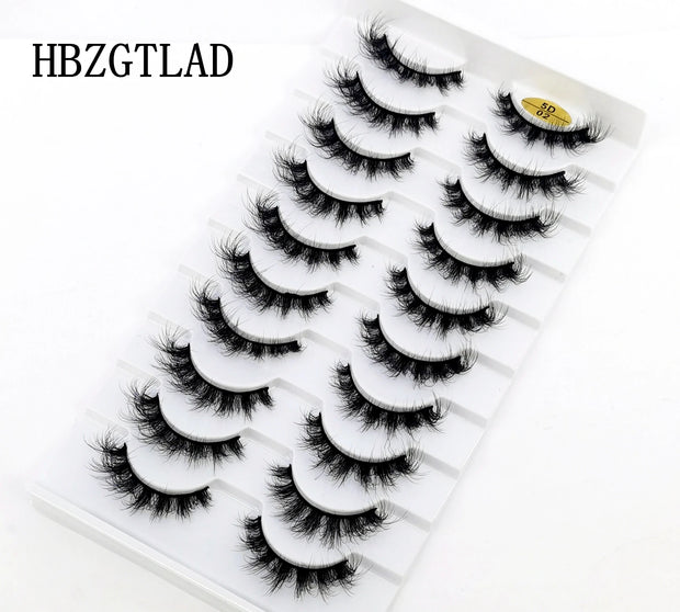 Mink false eyelashes