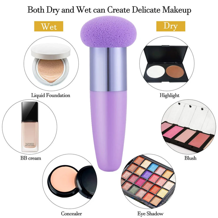 3Pcs/Set Makeup Foundation Blending Cosmetic Puff Powder Women Face BB Cream Concealer Make Up Brush Applicator Beauty Tools