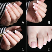 French acrylic nails