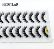 Mink false eyelashes