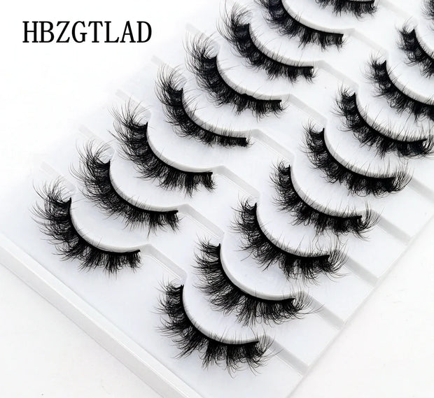 Mink false eyelashes