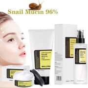 Snail mucin 96% Korean Skin Care Facial Essence Fading Fine Lines Repair Essence Firming Facial Snail Brightening Anti-Aging Set